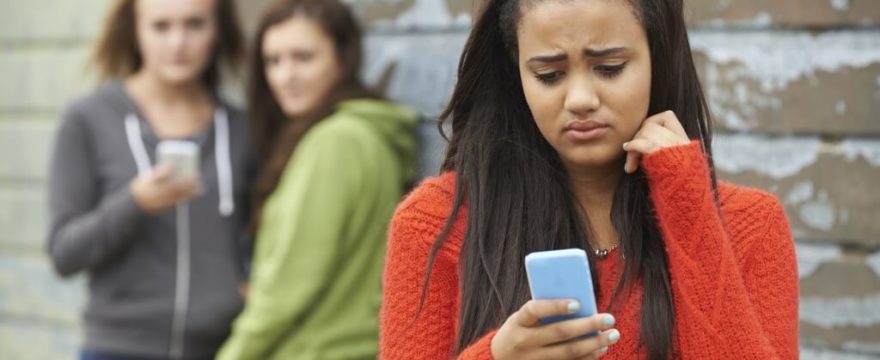 Teenage girl falls victim to cyberbullying
